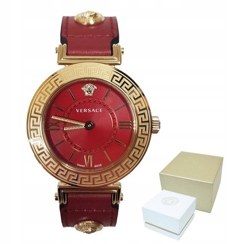 Zegarek damski Versace Tribute Czerwony- VEVG00620