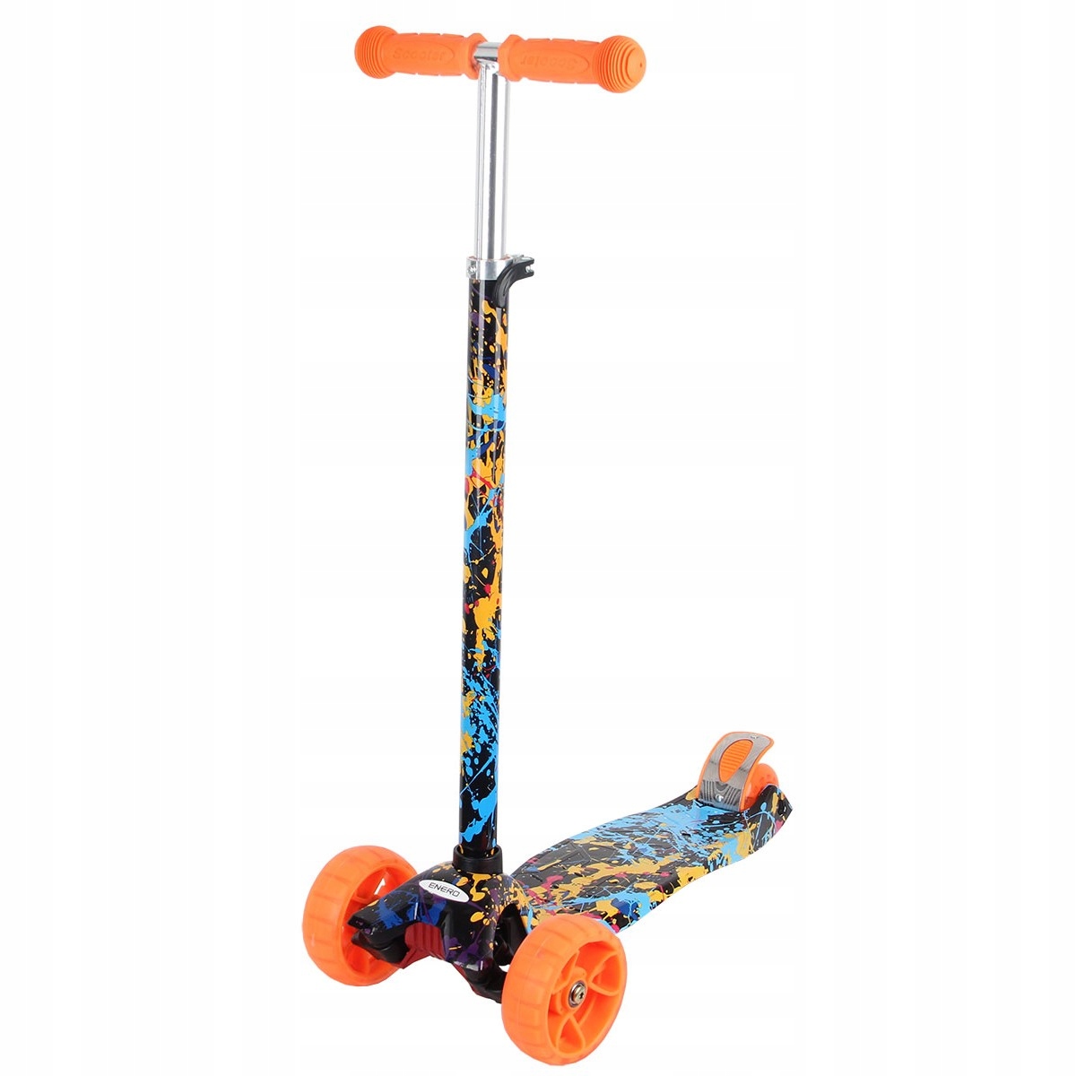 HULAJNOGA BALANSOWA 3 KOŁA ENERO MAXI GRAFFITI LED