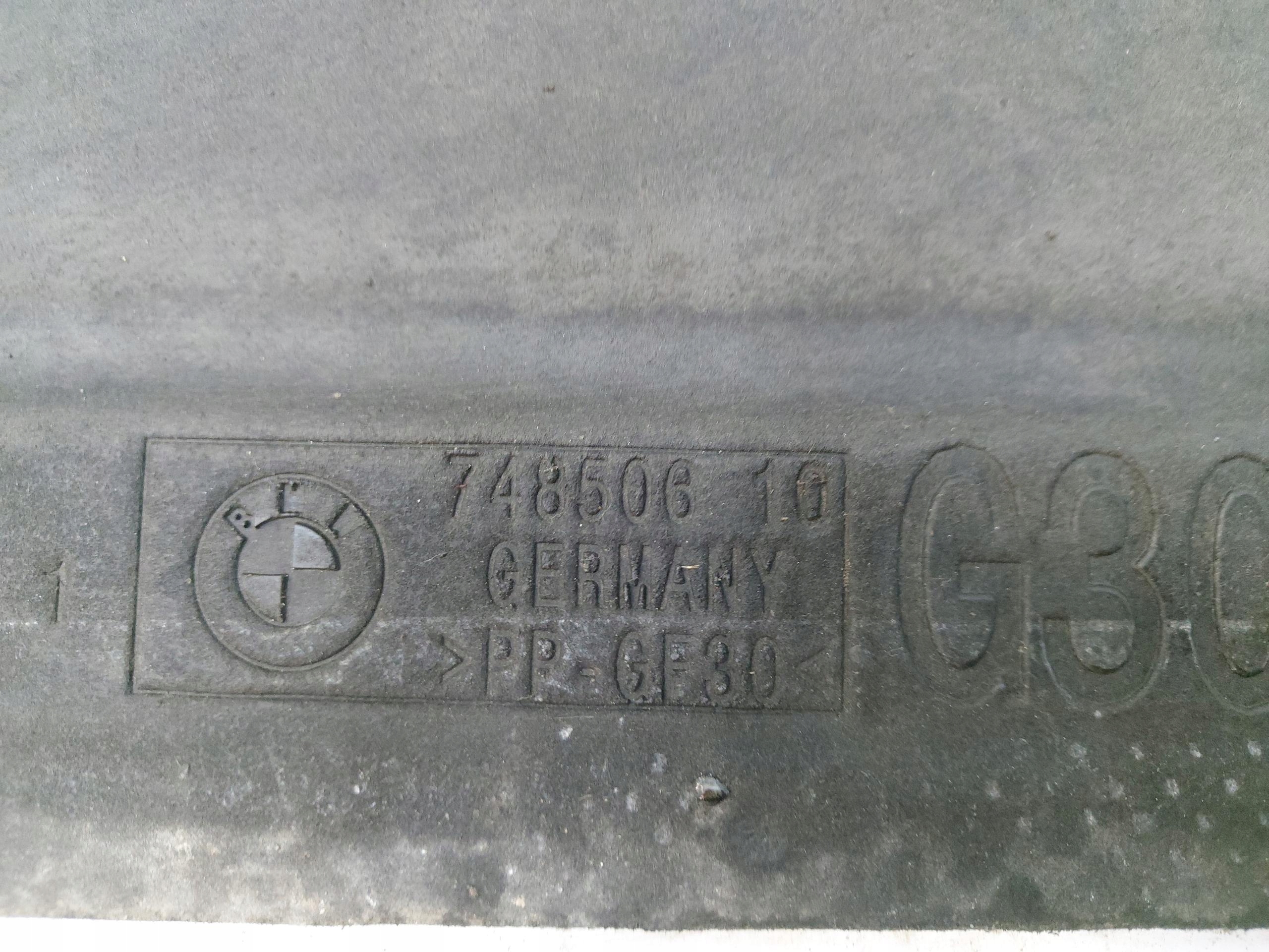 BMW G30 530E Blende Abdeckung abdeckung PODOWZIA 74850610