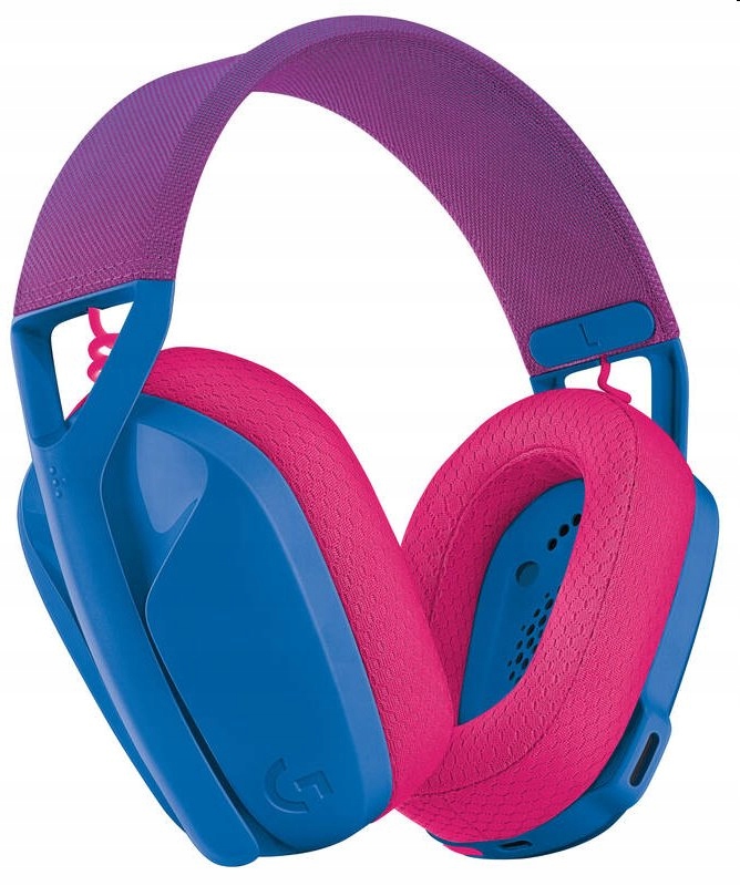 Logitech G435 Lightspeed bezdrôtové herné slúchadlá modrá/malinová…
