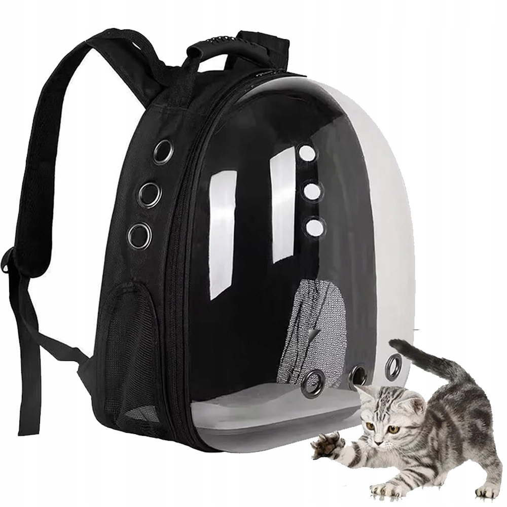Přepravka Batoh Pro Kočky Psa Přepravní Taška Průhledný Ventilace