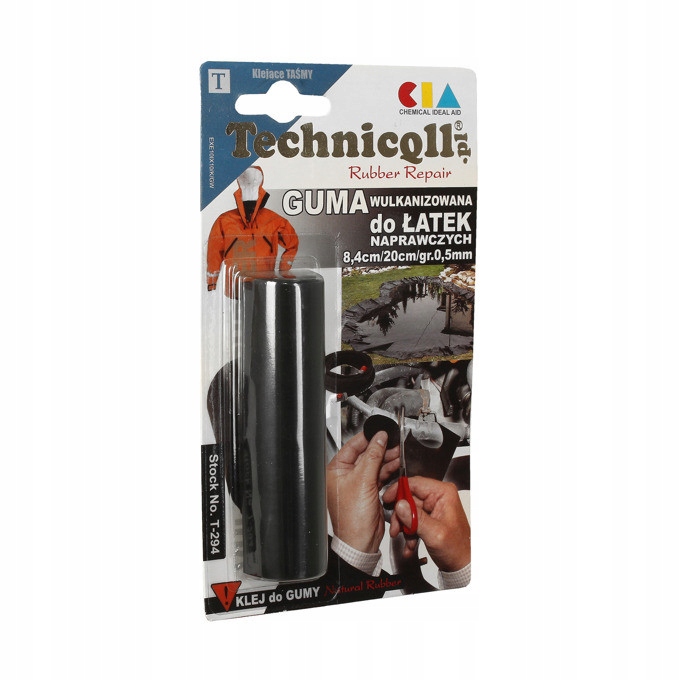 GUMA WULKANIZOWANA DO ŁATEK TECHNICQLL 8,4CM/20CM