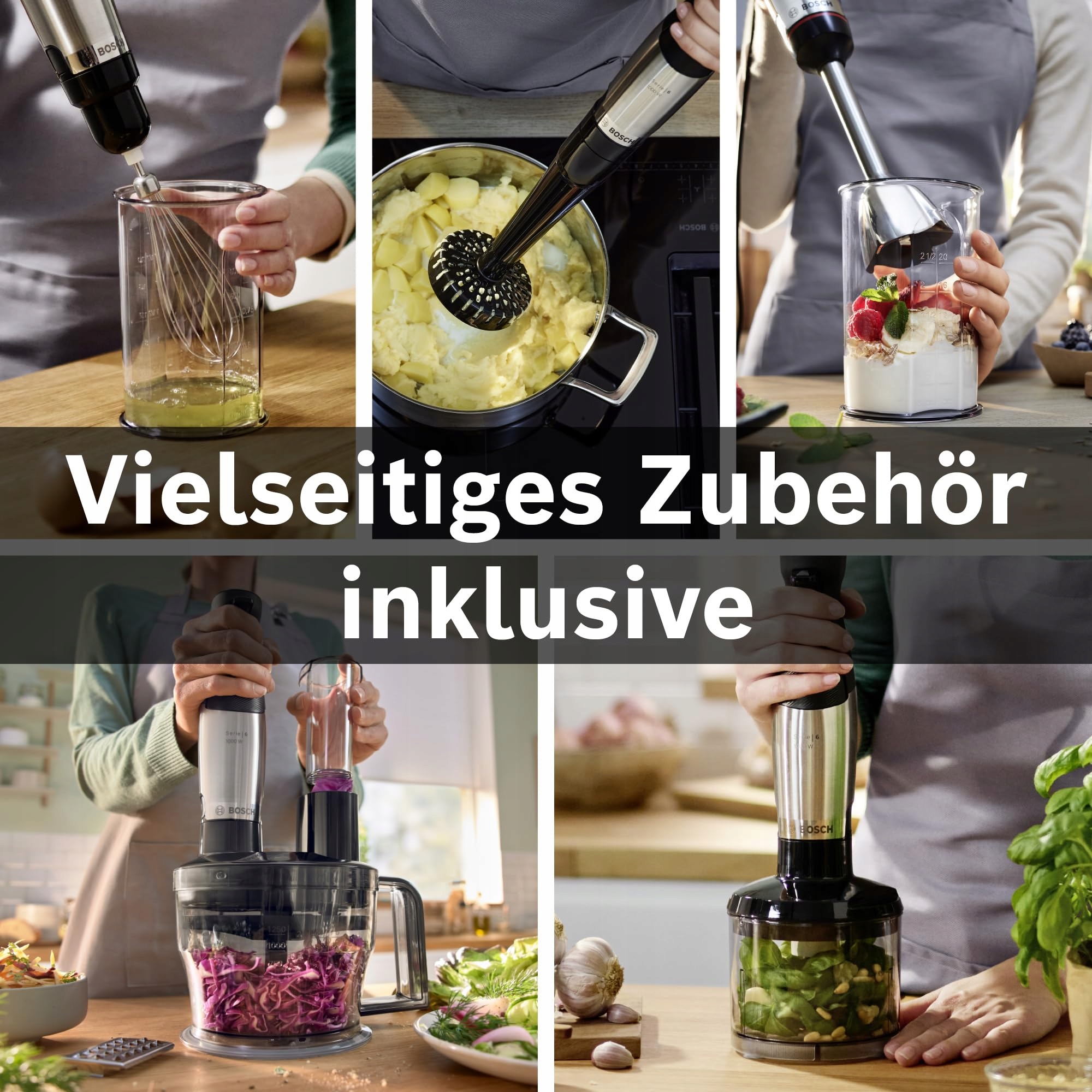 BOSCH Blender Ręczny ErgoMaster Serie 6 1000W — miniatura 2