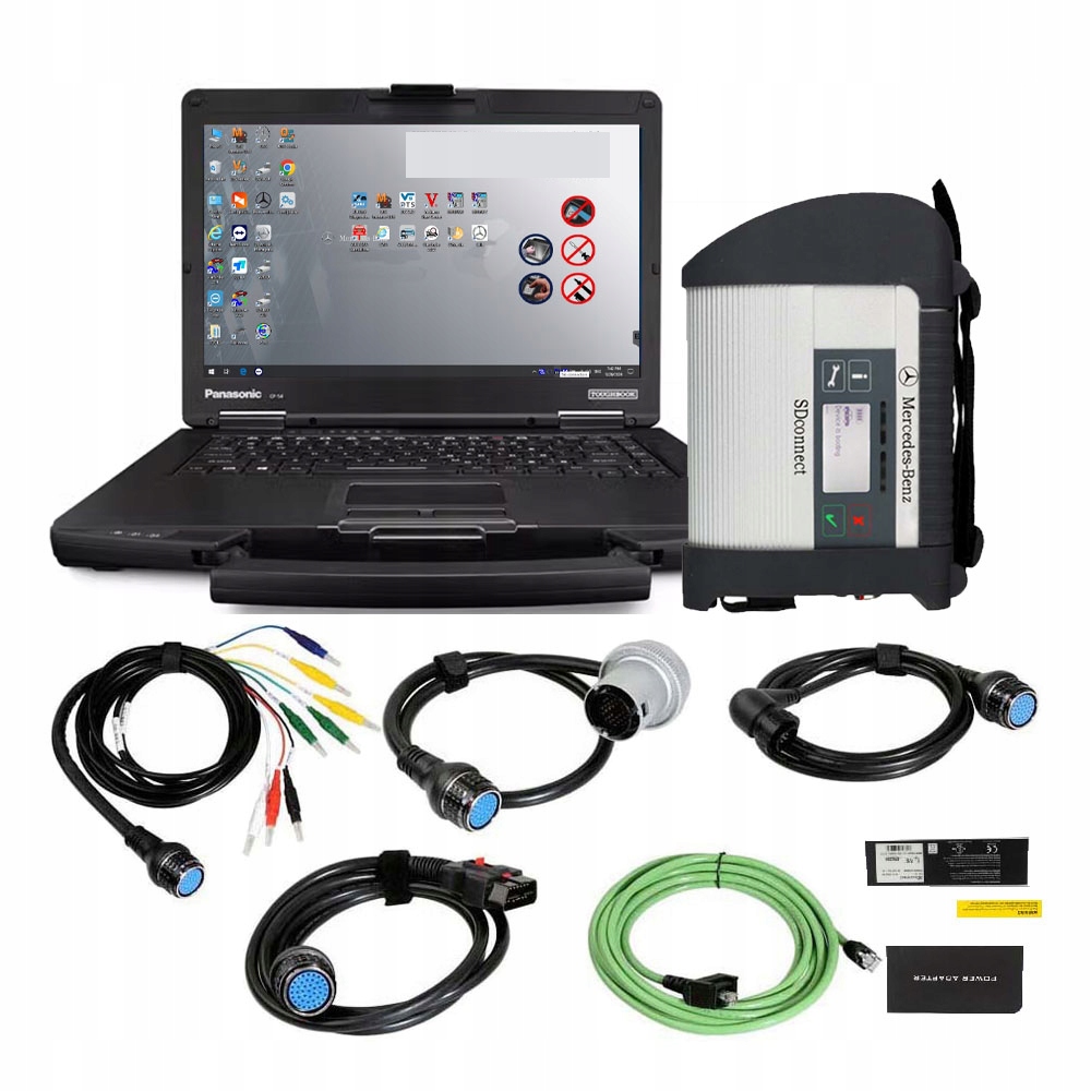 Diagnoskop Mercedes Benz Xentry Laptop dell Sd connect c4 Star Diagnostika