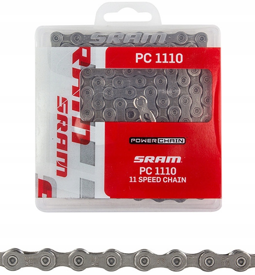 Łańcuch Rowerowy SRAM PC-1110 11-rz + spinka BOX NX PowerLock