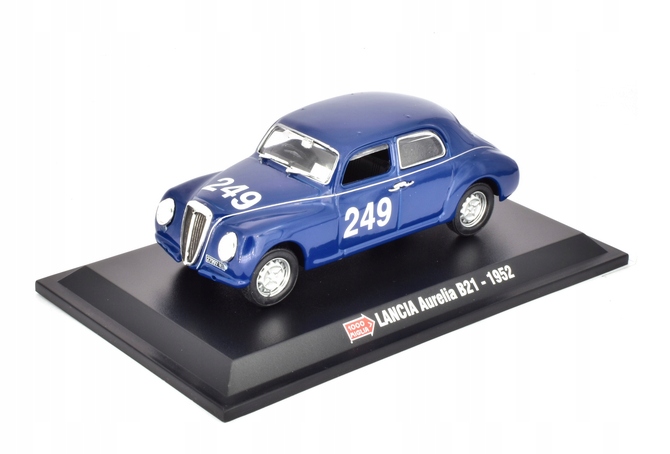 Lancia Aurelia B21 1952 No.249 Mille Miglia 1:43 Hachette