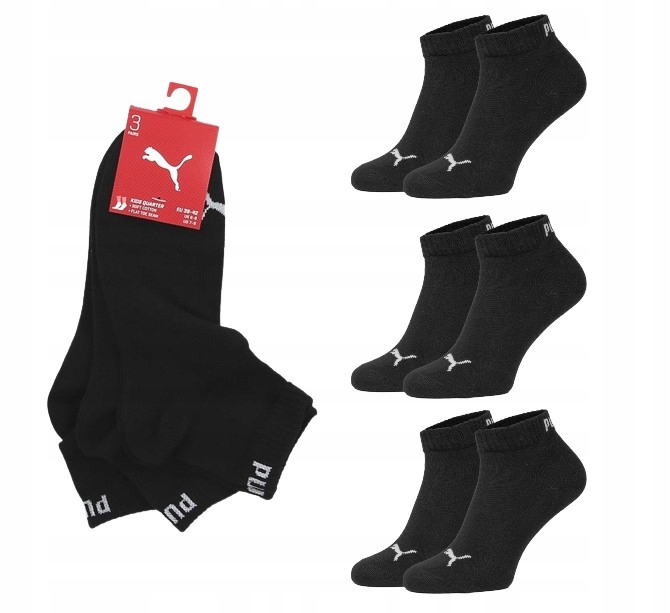 

Skarpety zakostki Puma Premium Kids 3-pack 31/34