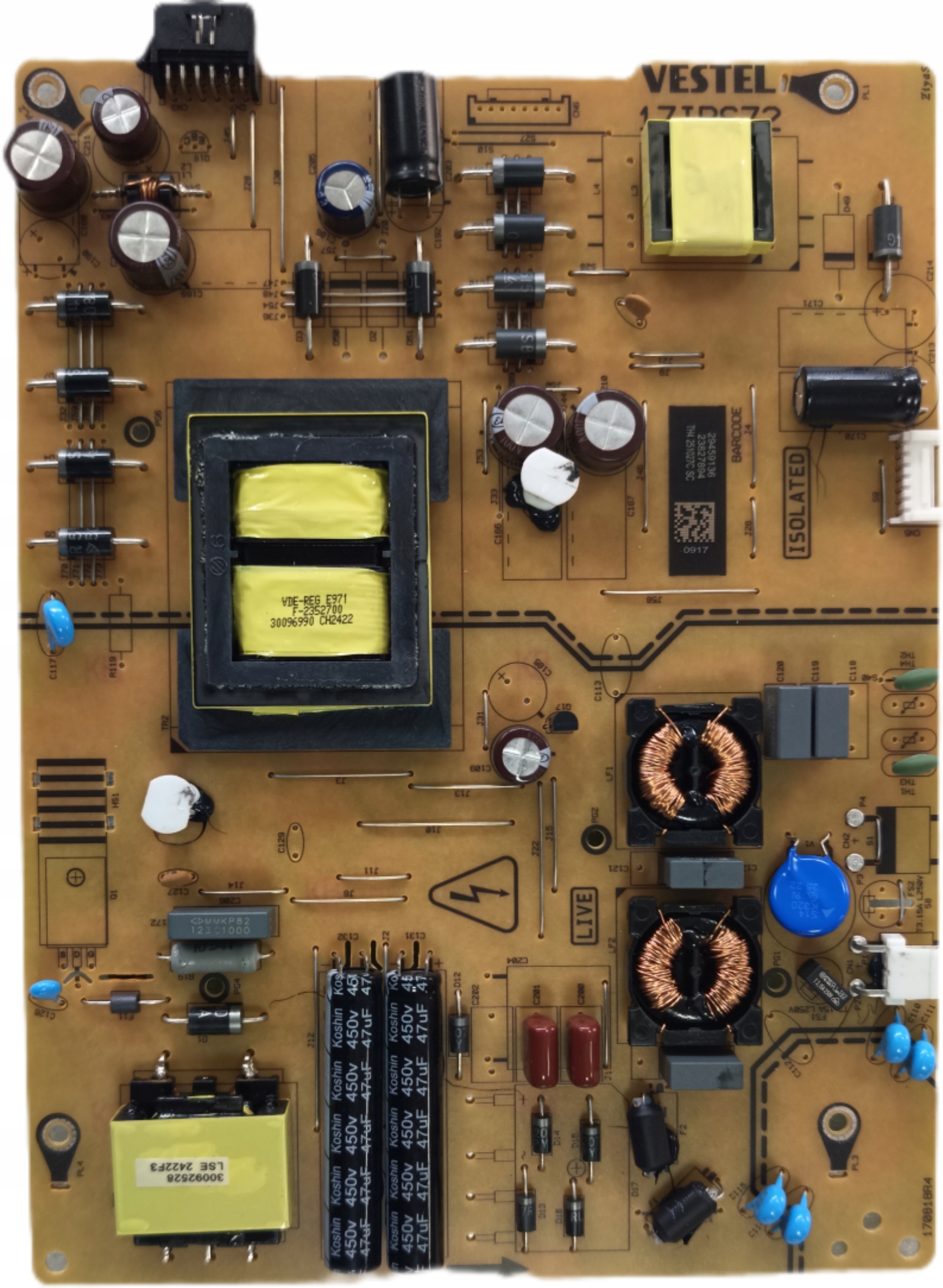Napájecí adaptér 17IPS72 23829929 pro televizor Toshiba