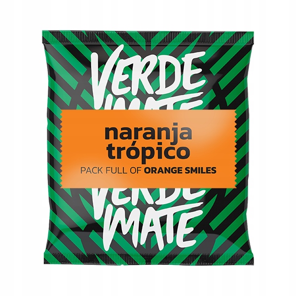 Levně 9x Verde Mate Green Naranja Tropico 50g