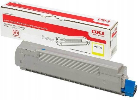Žlutý toner pro C532/MC573, 1,5 tisíc stran, 46490401