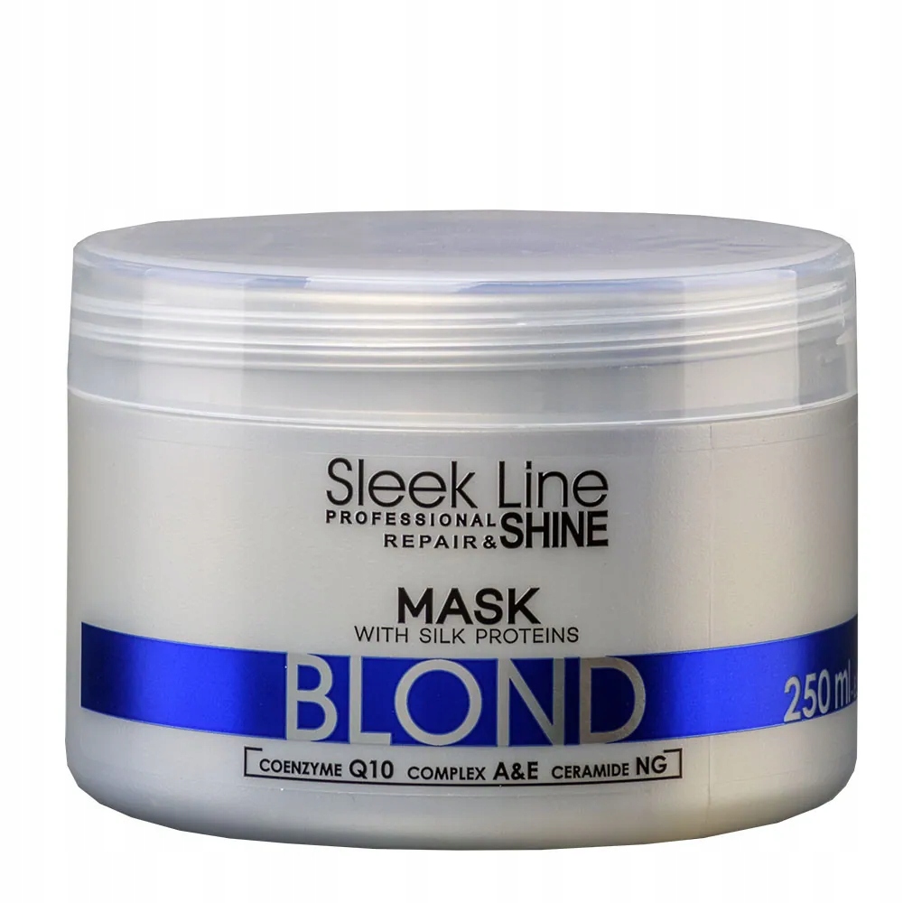 

Sleek Line Blond Mask maska z jedwabiem do włosów