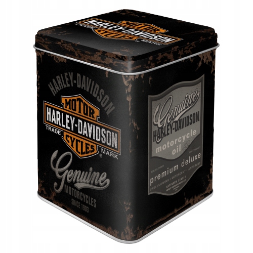 

Pojemnik na herbatę Harley-davidson blacha puszka