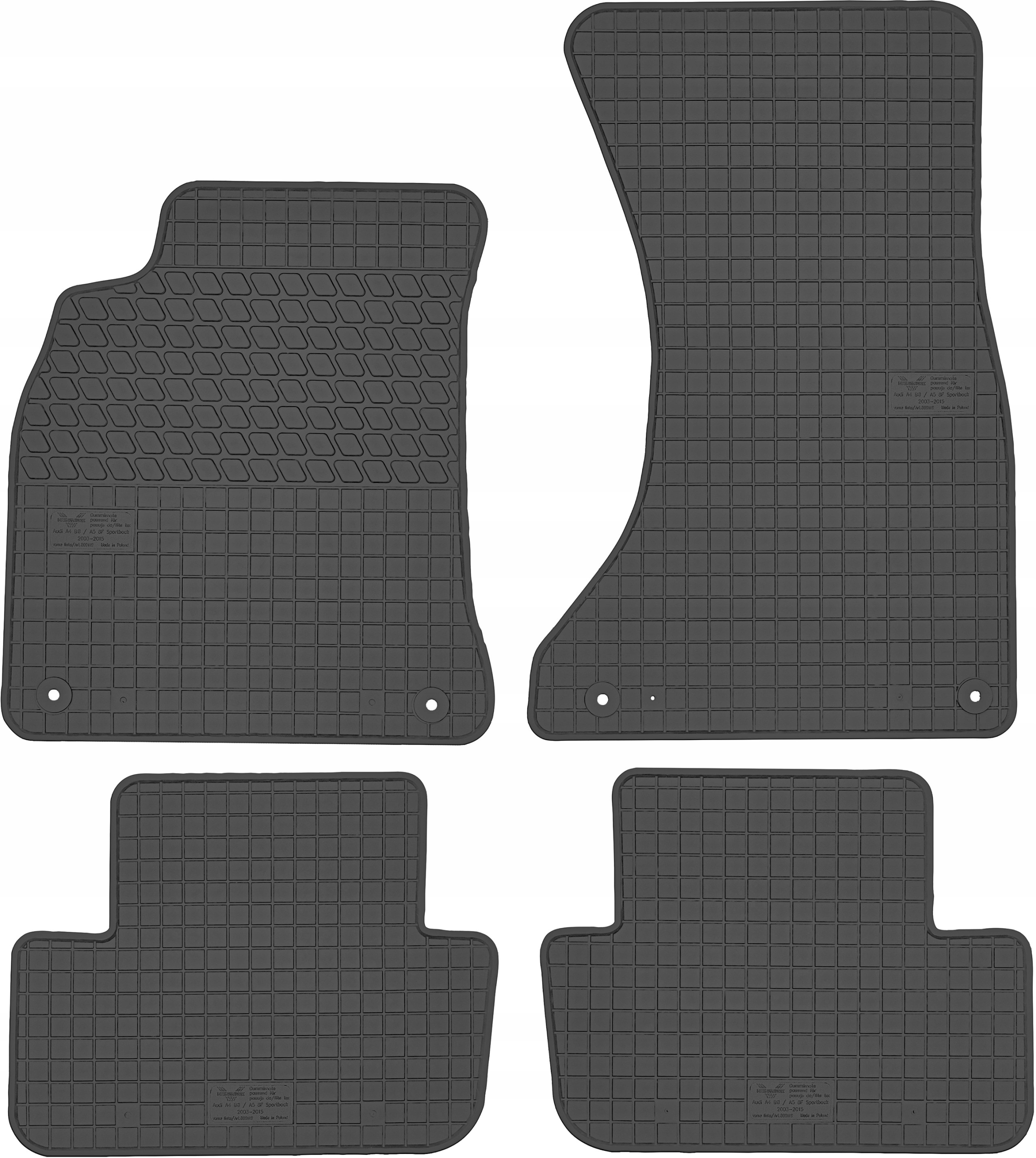 

Audi A4 B8 Kombi/SD 08-15 Wycieraczki gumowe