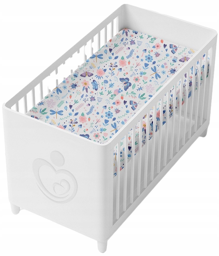 PRZEŚCIERADŁO DO ŁÓŻECZKA Z GUMKĄ BAWEŁNA 100% 140x70 BABYMAM Marka Babymam