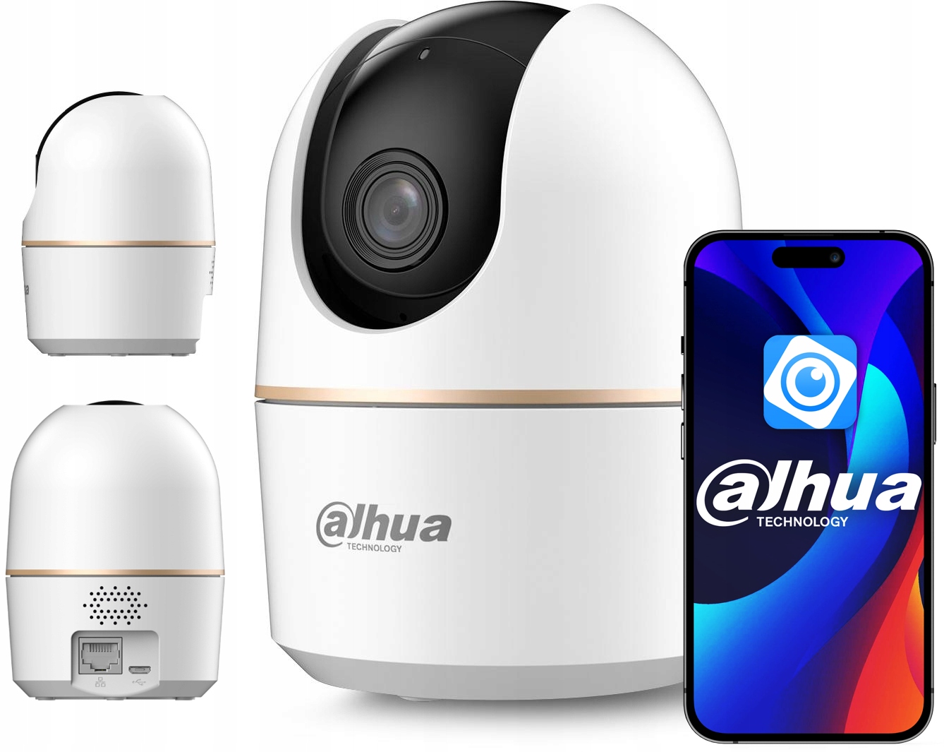 WiFi kamera Dahua 2K Otočná vnitřní Dahua Hero A1 Audio Tracking