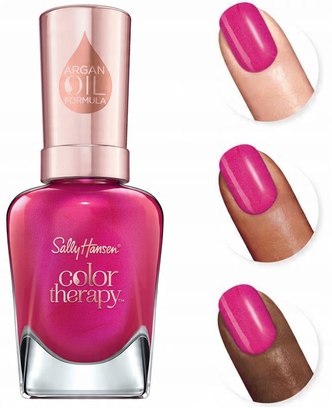 

Sally Hansen Color Therapy lakier Rosy Glow 250