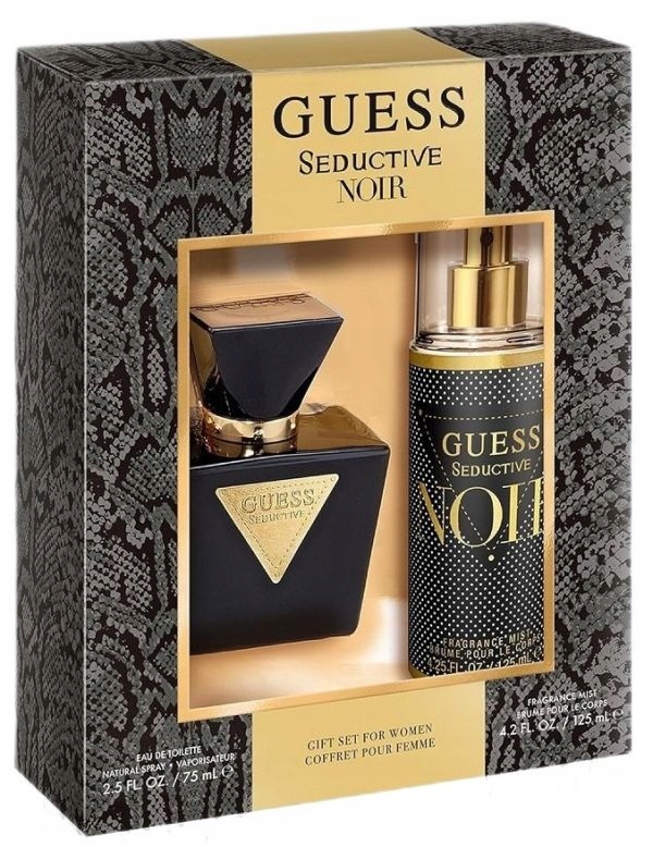 Guess Seductive Noir Femme Edt 75 Ml Sprej Tělová Mlha 125 ml