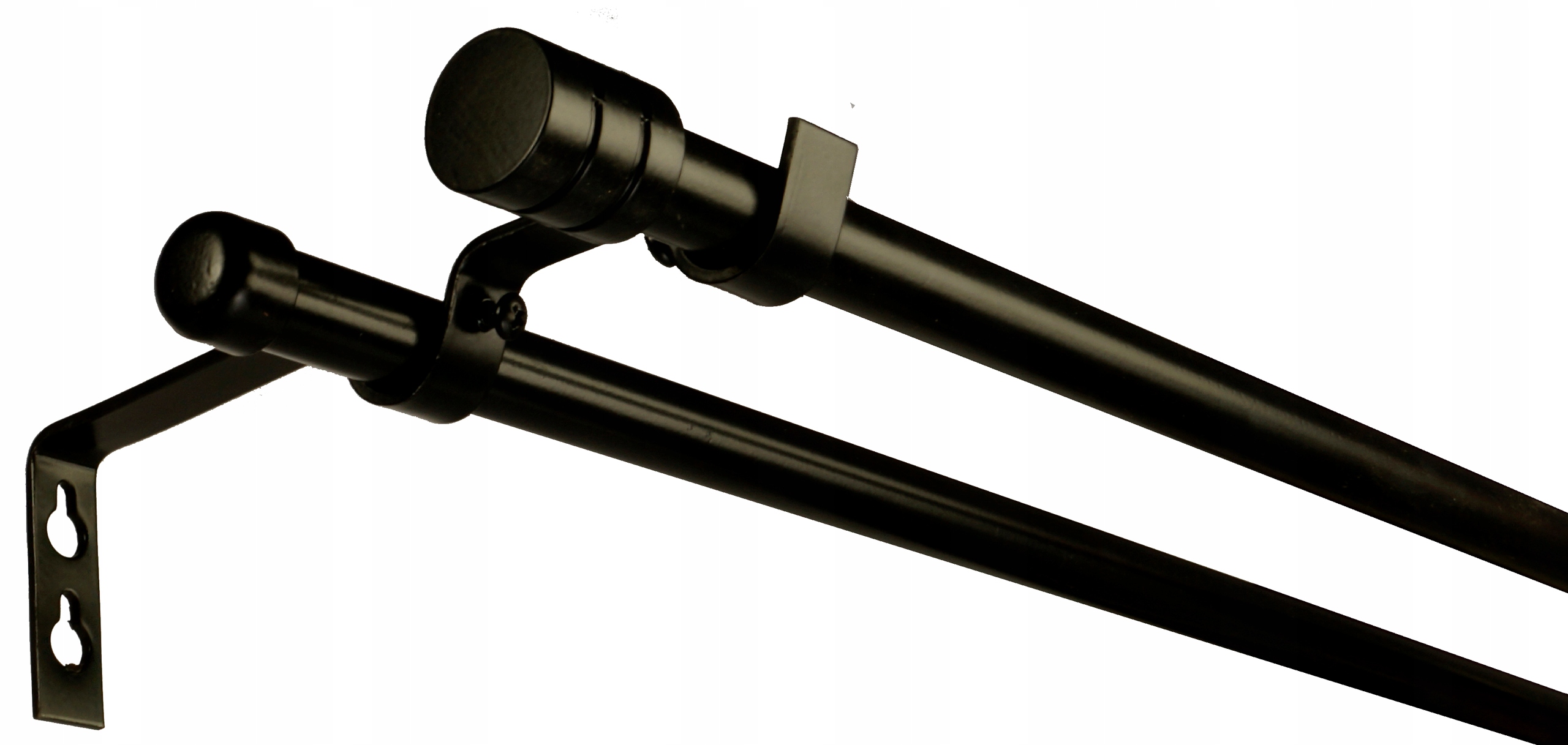 

Karnisz Pro metal fi16 podwójny 280 cm bez kółek