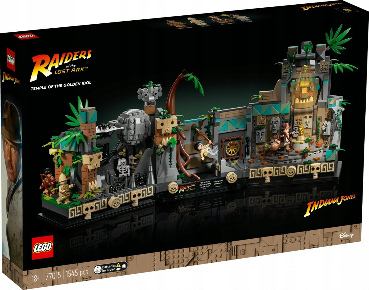 Klocki Indiana Jones 77015 Świątynia złotego Marka LEGO