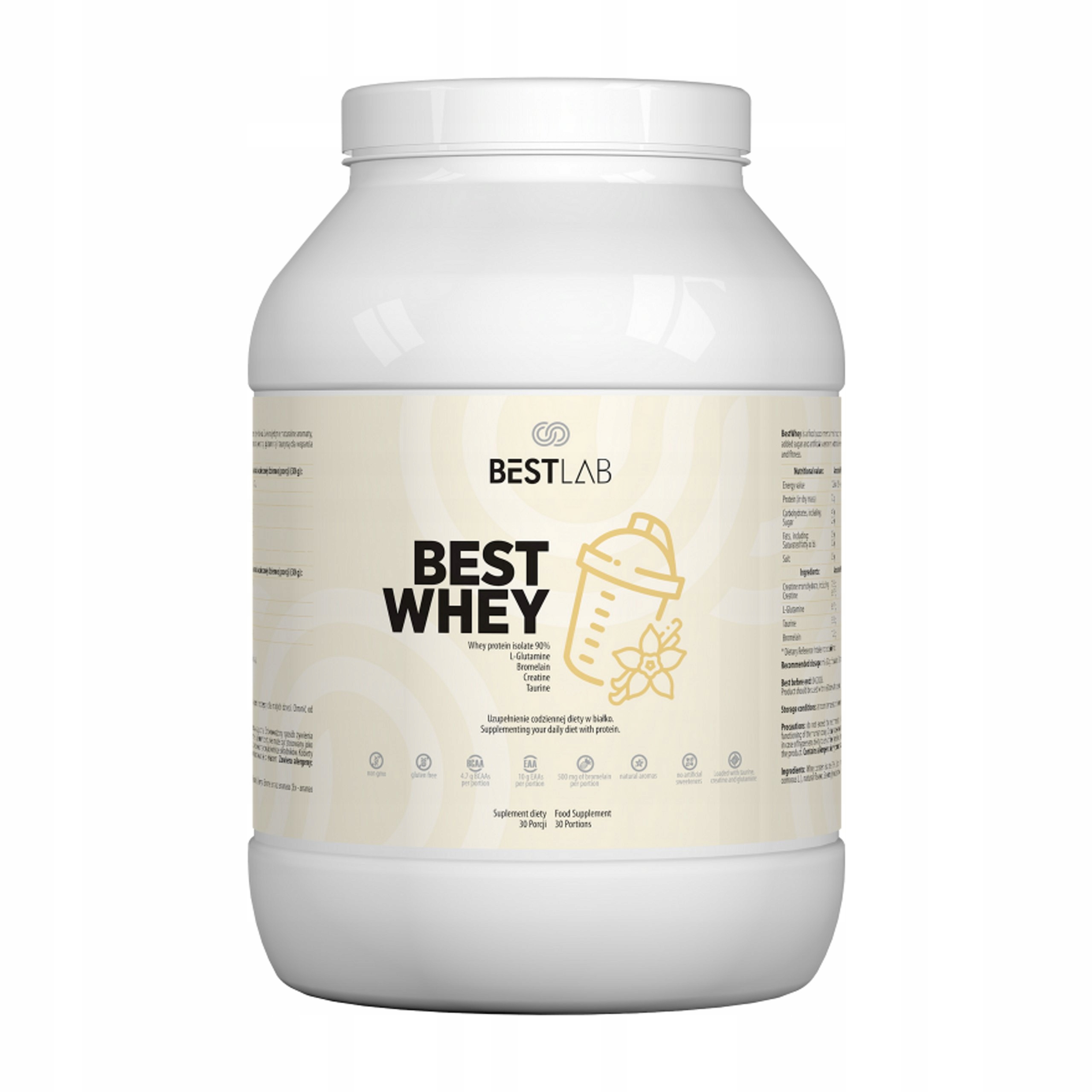 Bestlab BestWhey Protein S Kreatinem Masa Síla Regenerace