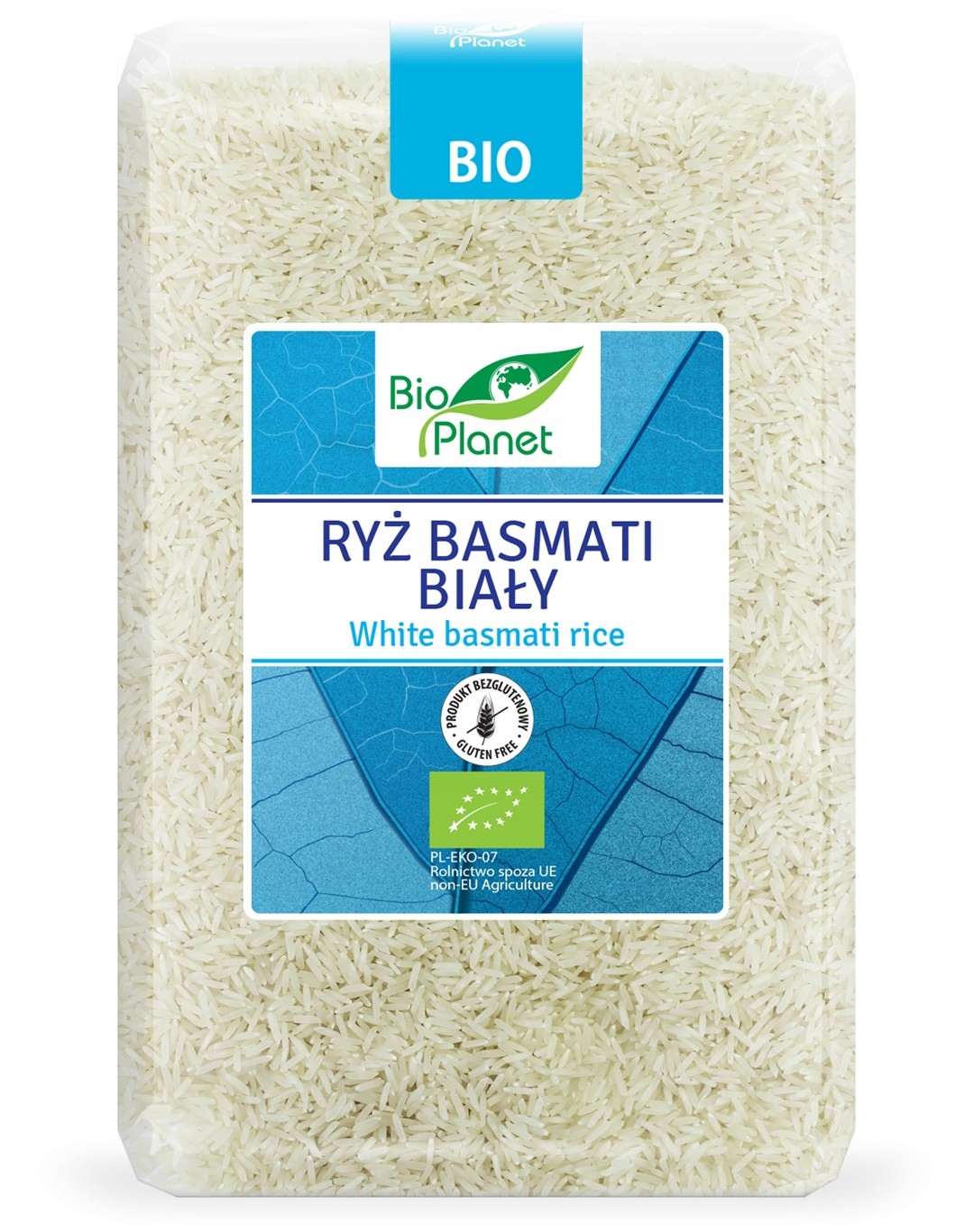 12x Ryż Basmati Biały Bezglutenowy Bio 2 kg Bio Planet