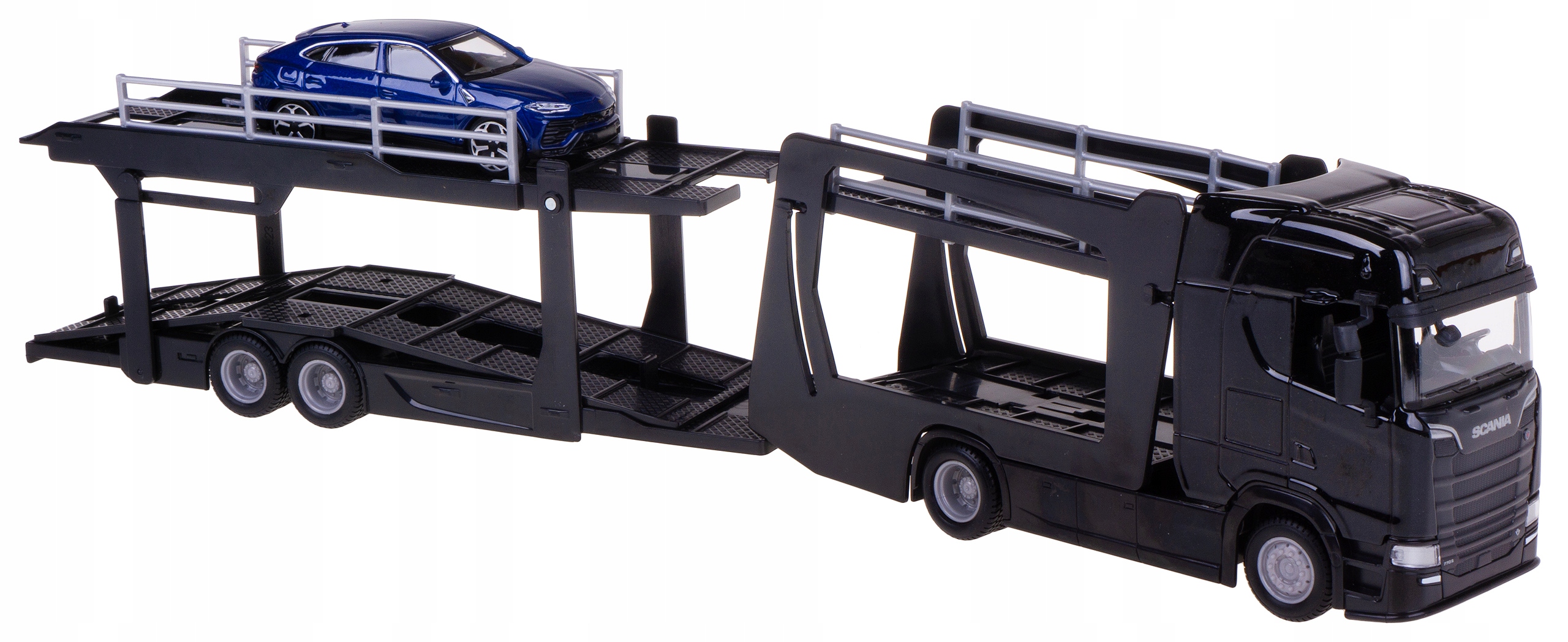 Scania 770 Tir Laweta Lamborghini Urus Model Kov Bburago 1:43 Černá