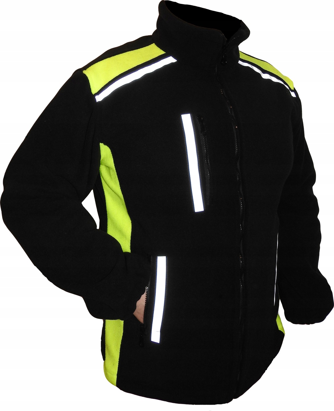 Bluza Robocza Polarowa Polar Robocza Odblaskowa Kurtka roz. XXL