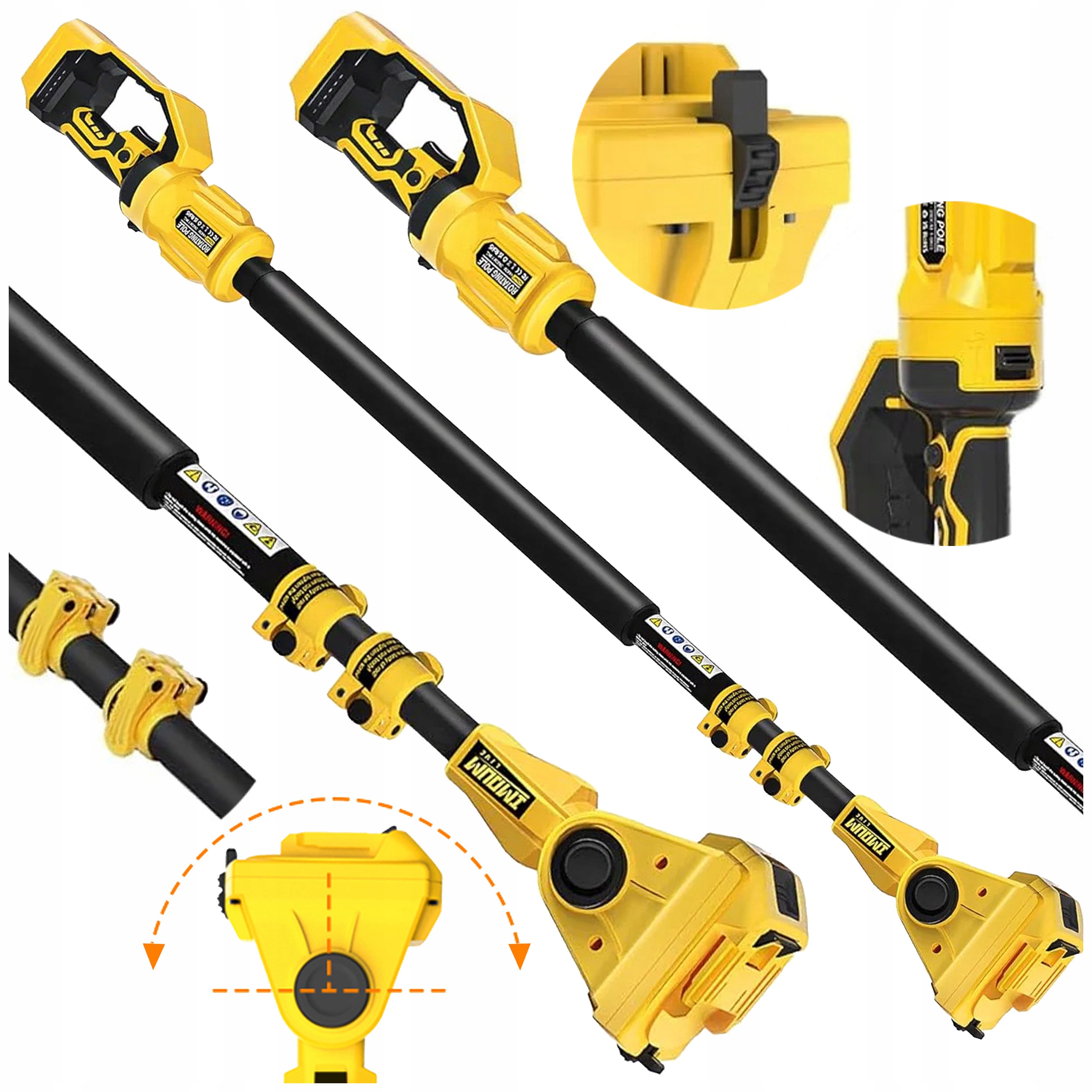 Ramię Wysięgnik Przedłużka Teleskopowa Do Piły Nożyc Sekatora Imoum