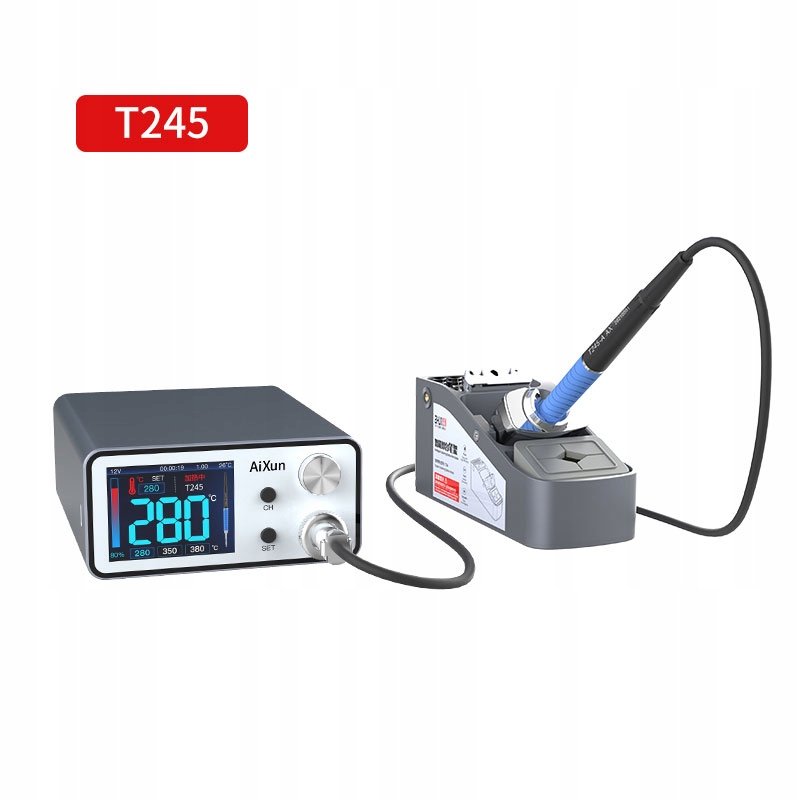 

Stacja lutownicza T3A T245 3groty podstawka Smart