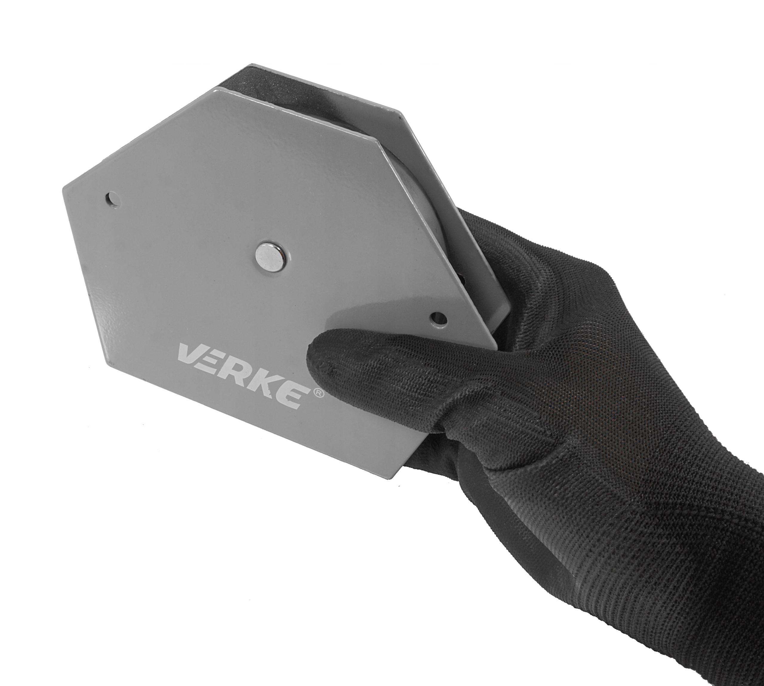 KĄTOWNIK UCHWYT MAGNETYCZNY SPAWALNICZY 37,5KG MAGNES SPAWANIA SZEŚCIOKĄTNY Udźwig 37.5 kg