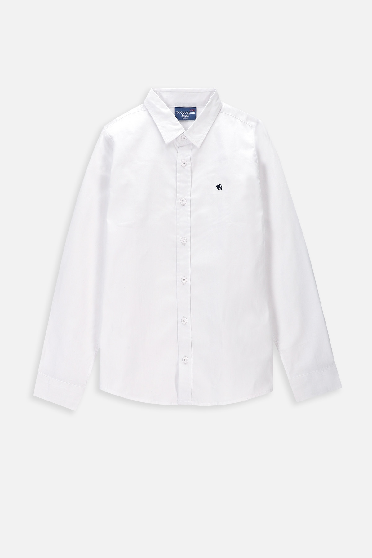 Chłopięca Koszula 134 Biała Koszula Wizytowa Coccodrillo WC4 Płeć chłopcy