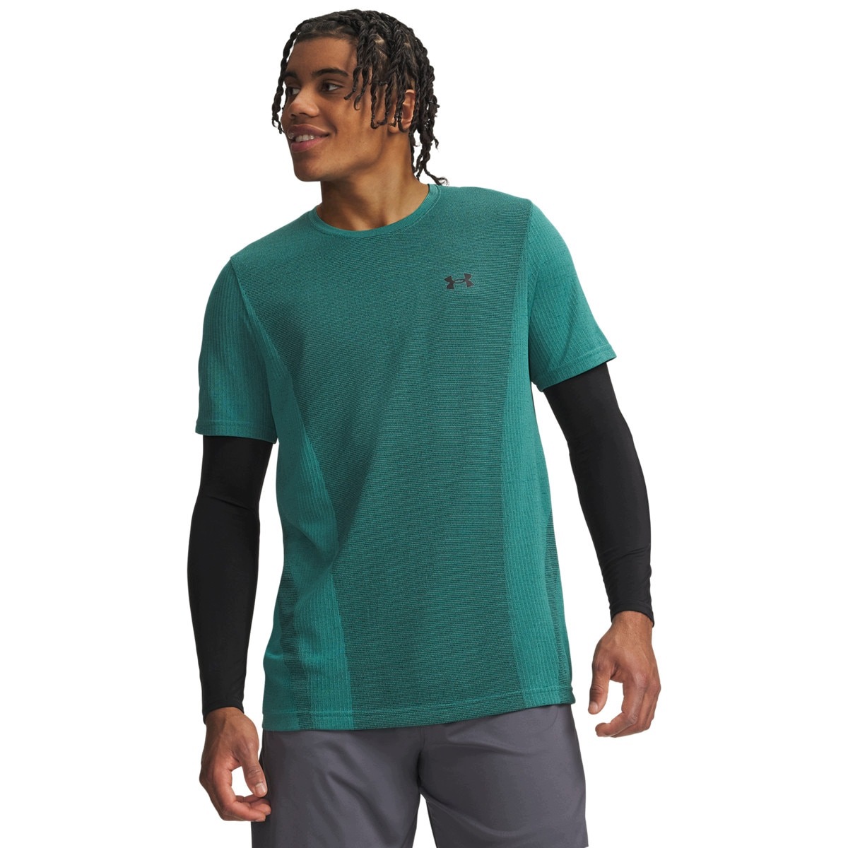 Męska koszulka treningowa Under Armour Ua Vanish Seamless Ss Zielony XL