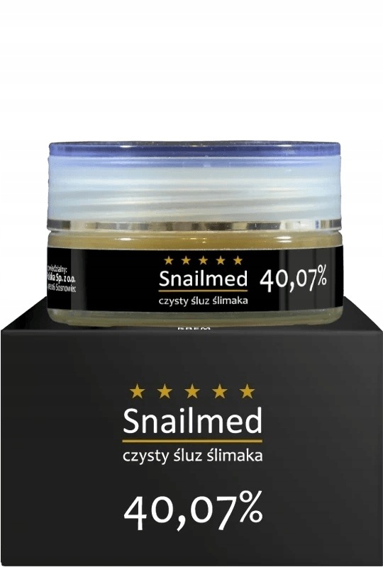 Snailmed Przeciwstarzeniowy krem do twarzy ze śluzem ślimaka, 50 ml