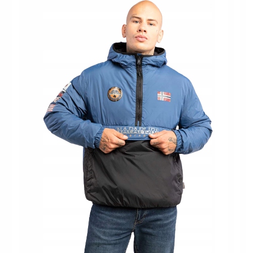Pánská Bunda Anorak S Kapucí Napapirji Circual S