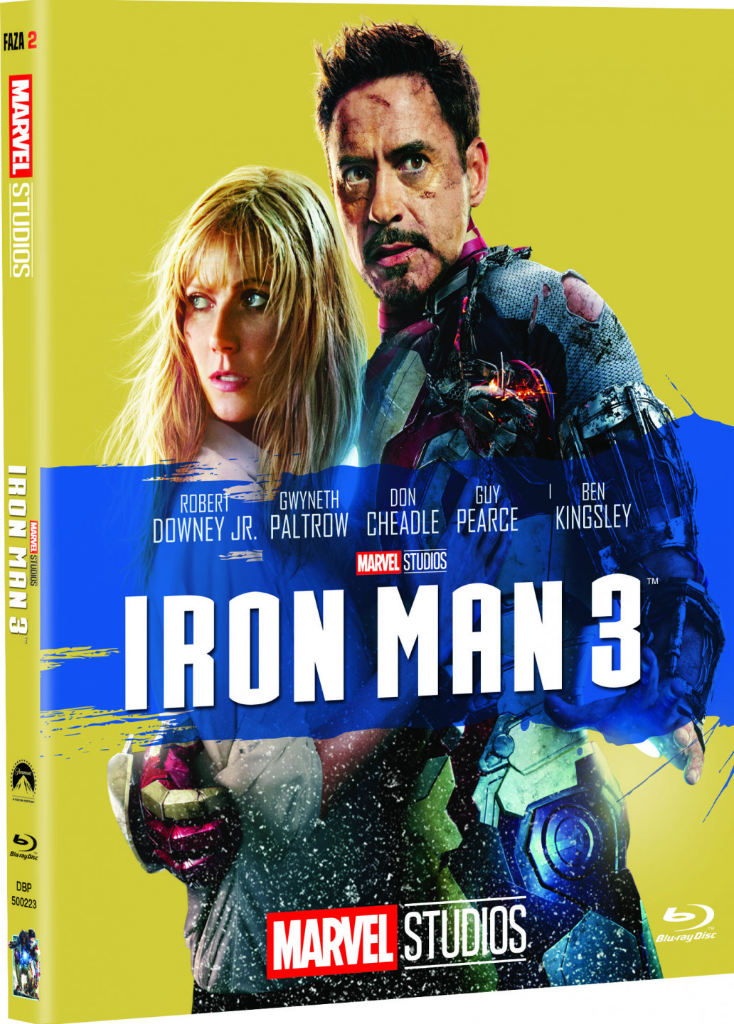 Iron Man 3 płyta Blu-ray Folia Pl