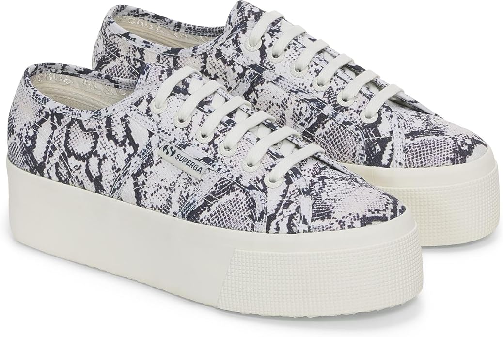 šněrovací tenisky superga s potiskem, velikost vel.