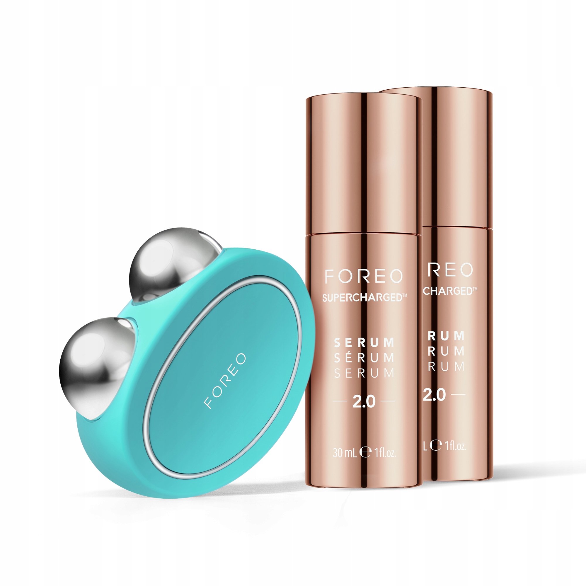Foreo Forever Firm Bear Bundle: Bear Mint 2x Sérum 2.0