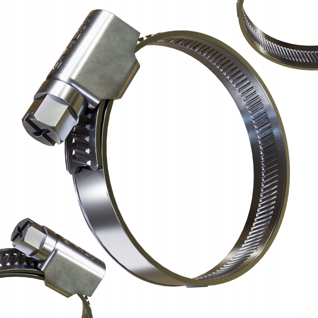 Stalco opaska ślimakowa obejma zaciskowa 200-220mm 1 sztuka