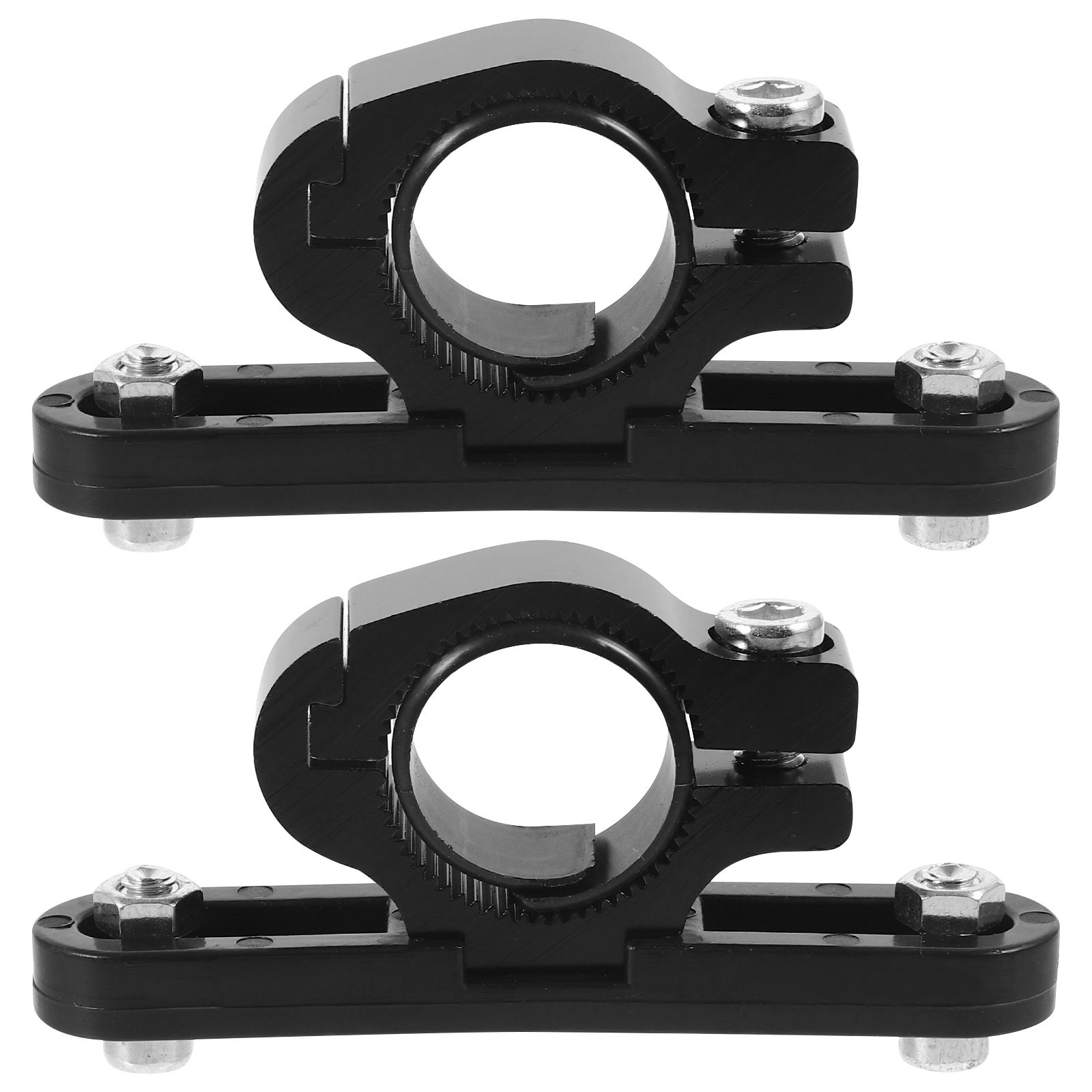 2SZT Czarny Adapter Mocowania Bidonu Rowerowego Z Aluminium