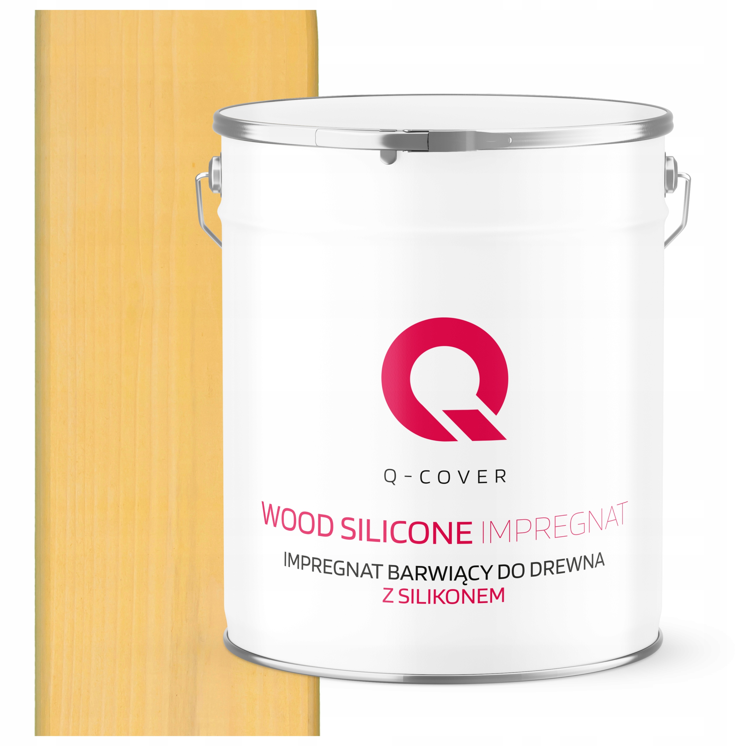 Impregnat Barwiący Do Drewna Z Silikonem Altana Deski Kolor Sosna 5L