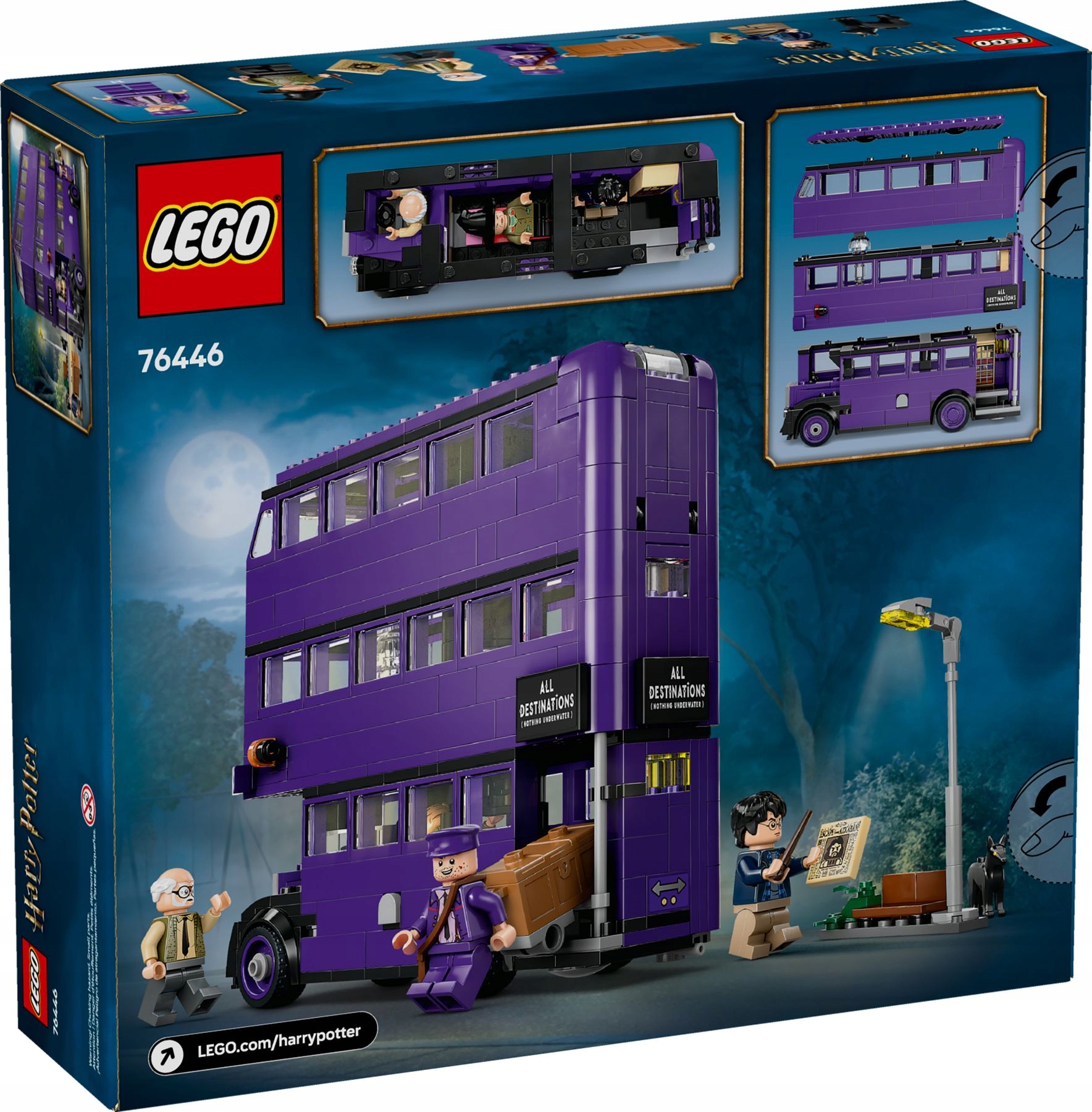 Lego Harry Potter 76446 Przygoda na pokładzie Błędnego Rycerza