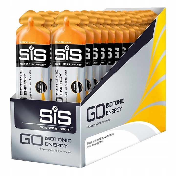 Sis Go Isotonic Energy Gel 30x60ML Sacharidy