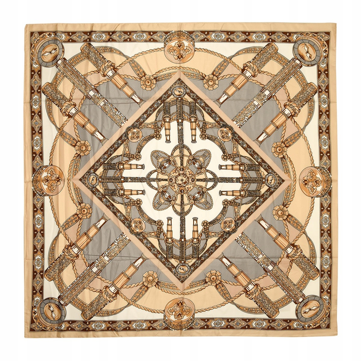 Chusta damska apaszka pod szyję lekka elegancka Model MDB-28b