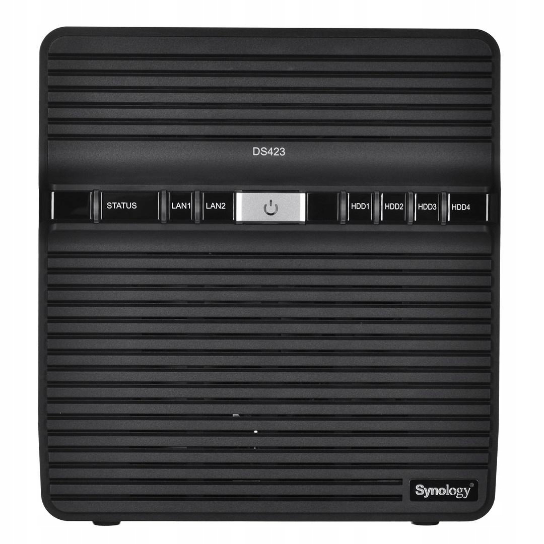 Nas Synology DS423 Tower 4x 3.5'' Sata Hdd Realtek RTD1619B ,2GB DDR4, 2x