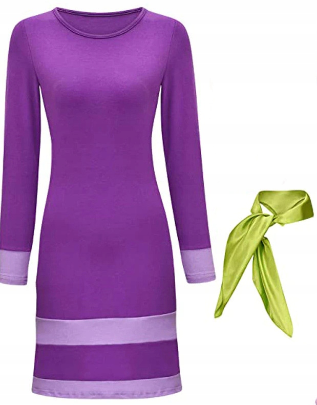 KOSTIUM STRÓJ DAPHNE DAFNE SCOOBY DOO L 40