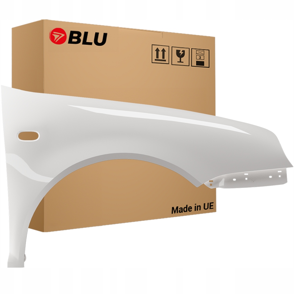 Blu Blatník Vw Golf IV 4 LB9A pravý bílý 97-06 přední