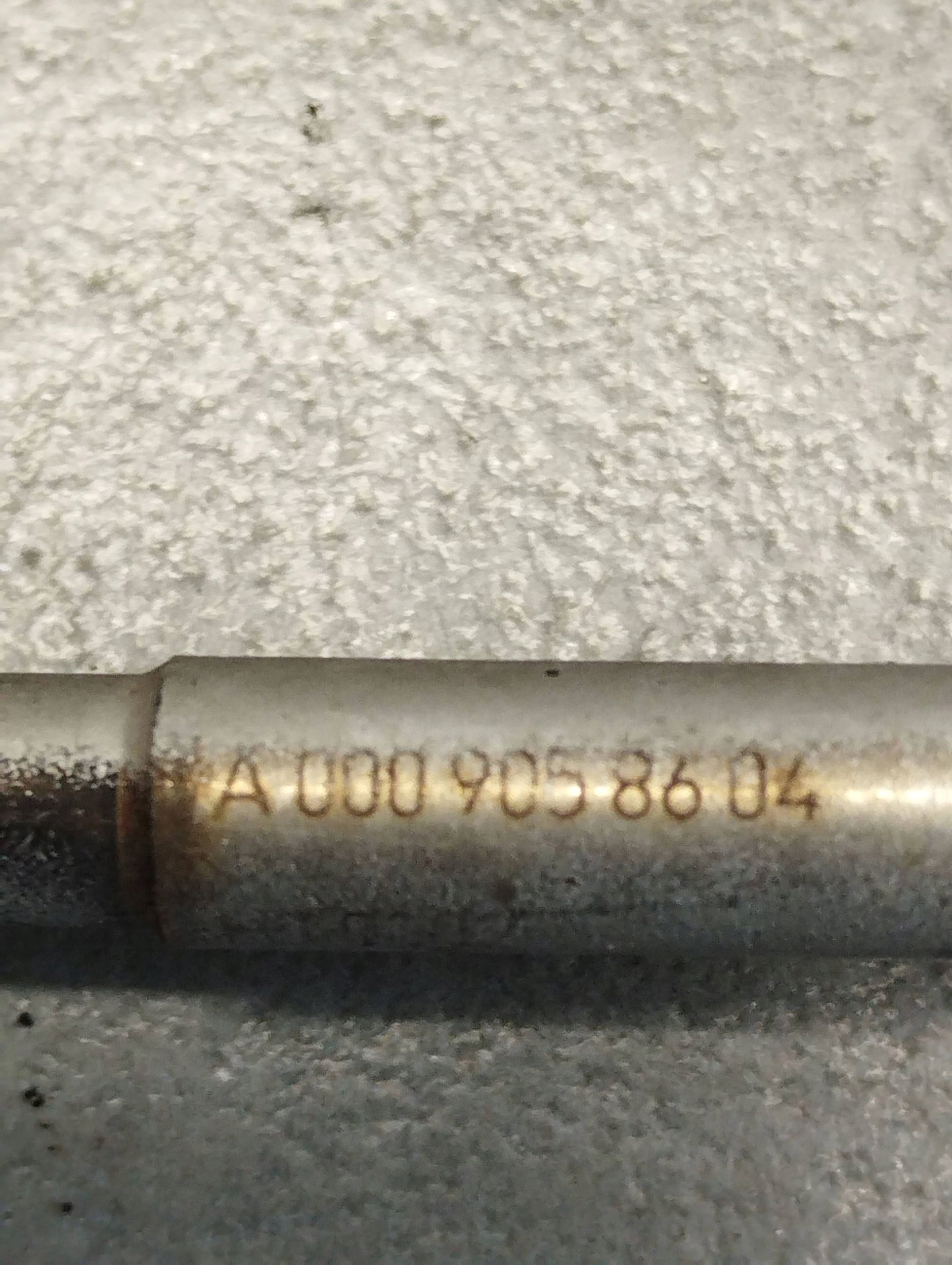 Mercedes-Benz GLE W166 Sensor TEMPERATURY Gase A0009058604