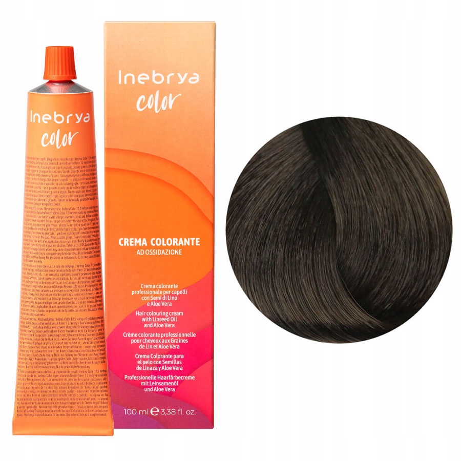 INEBRYA COLOR 6.1 FARBA DO WŁOSÓW 100ML