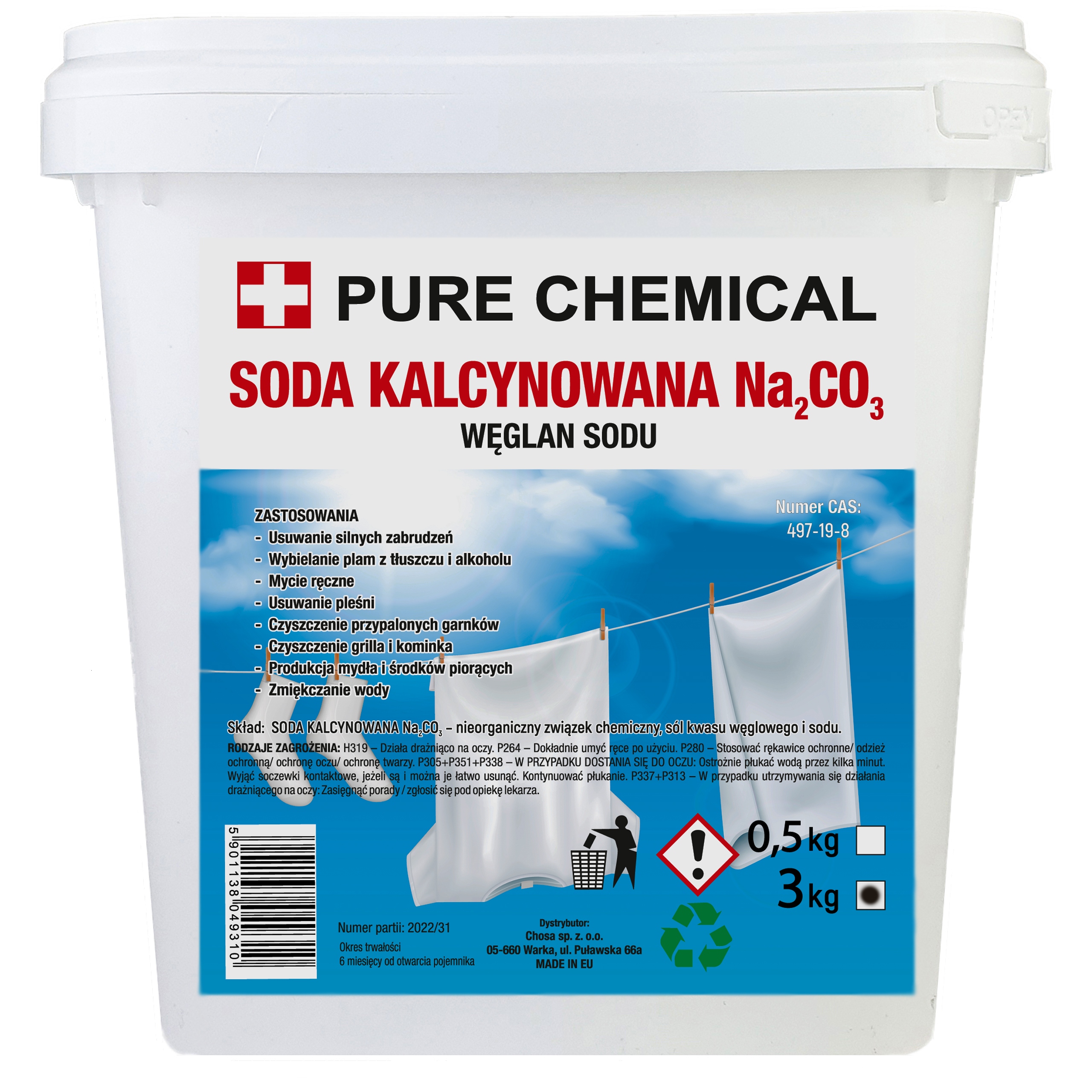 

Soda Kalcynowana 3kg
