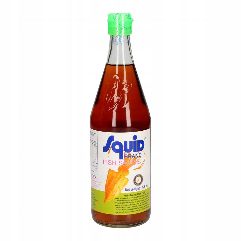 

Tajski Sos Rybny Premium 77% Sardeli 725ml Squid